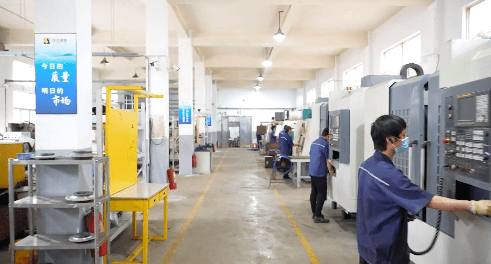 Frontline machine-tool operation station